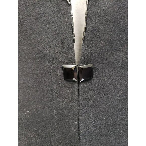 Jonathan Hitchcock for Reuben Thomas Saks Fifth Avenue Black Evening Jacket 6 - Picture 4 of 5